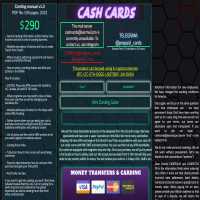 CASH CARDS - PREPAID CARDS - TRANSFER